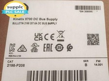 New Factory Sealed AB 2198-P208 Kinetix 5700 DC Bus Power Supply 2198P208
