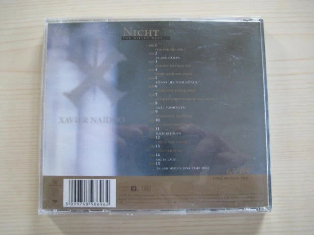 Musik CD Xavier Naidoo/Telegramm/Zwischenspiel/Nicht/1990er/2000er/Auswählbar - Bild 4 von 4