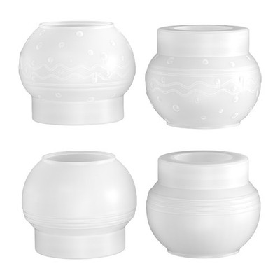 Artistic Silicone Mold for Creating Unique Resin Planters and Home Accents