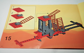 Lego # 6056 : Dragon Wagon de Dragon Knights.  Avec plan.  Castle!