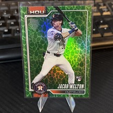 2026 Topps EASTER GREEN FOIL Jacob Melton ROOKIE #148 - Houston Astros