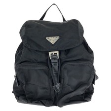Prada Tessuto Backpack Women Black One Size