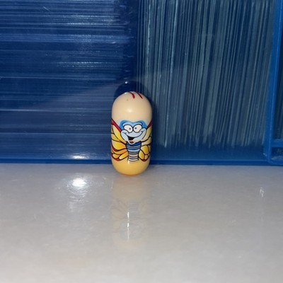 VINTAGE RETIRED SPIN MASTER 2004 MIGHTY BEANZ SERIES 3 NUMBER 133 BUTTERFLY BEAN