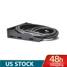 US STOCK 3.5in USB3.2 Gen2 Floppy Drive Front Panel 10Gbps Audio Port USB-C Port