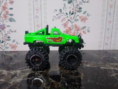 Vintage Super Wheels Lifted Green Truck 4x4 Rare Fire Emblem Collector's Item 
