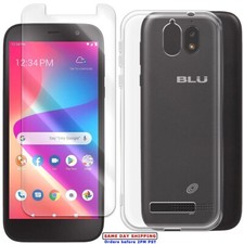 Environmental Silicone TPU Case Shockproof Screen Protector f Blu View 2 B131DL