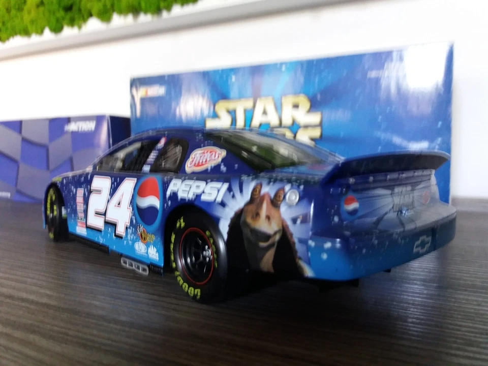 1/24 ACTION modellino metallo Elite Jeff Gordon Star Wars 1999 - Immagine 4 di 4