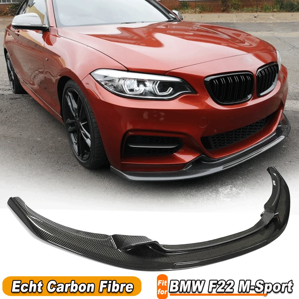 Carbon FrontLippe Frontspoiler Lippe Passt für BMW F22 M-Paket  