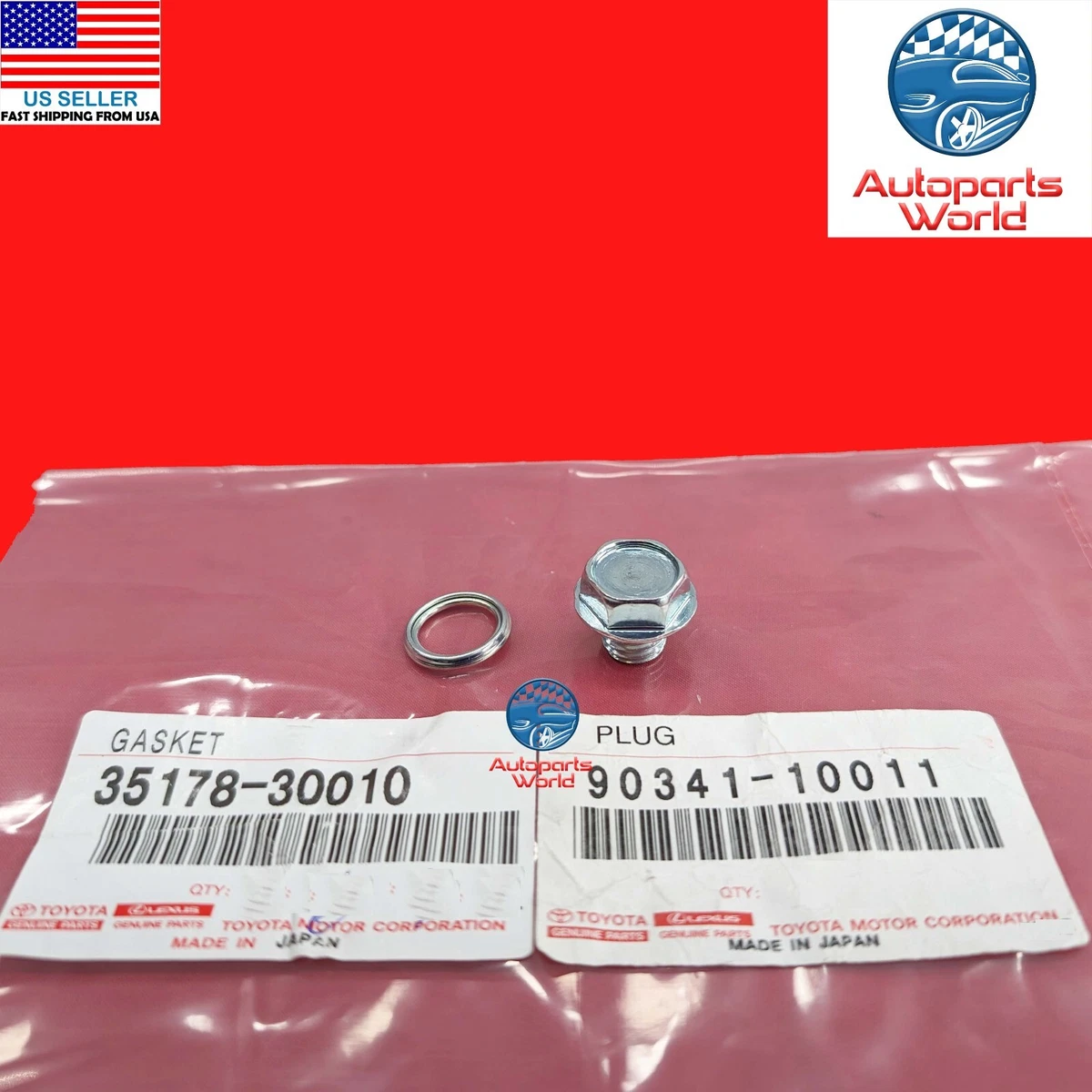 GENUINE TOYOTA 4RUNNER FJ TACOMA TUNDRA GX460 IS350 ATM PAN DRAIN  