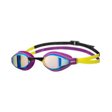 Image of Arena Airspeed Mirror Goggles - Aqua/Plum/Lime