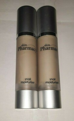 2 bottle lot SKIN PHARMACY SNAIL MOISTURIZER 1.69FLoz EACH BOTTLE unsealed nwop