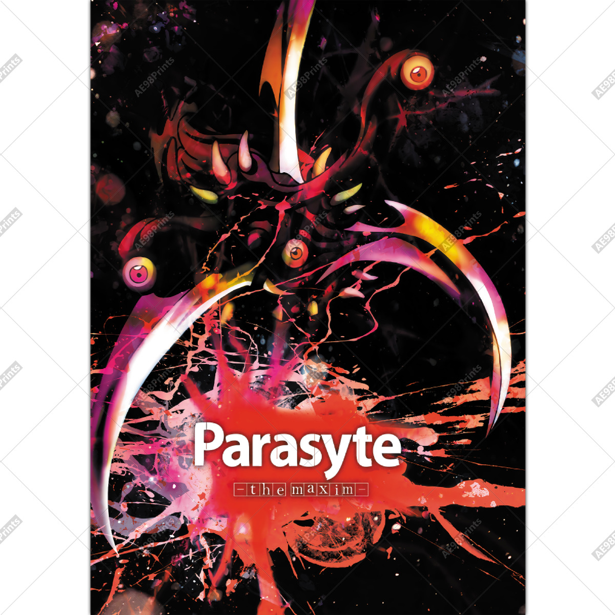 Anime Poster print Parasyte The Maxim Kiseijuu: Sei no Kakuritsu Canvas  Painting wall Art Home Decor Cartoon Room Wall Pictures - AliExpress