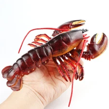 Realistic Looking 9" Incredible Creatures Maine Lobster Plastic Party Decor Toys