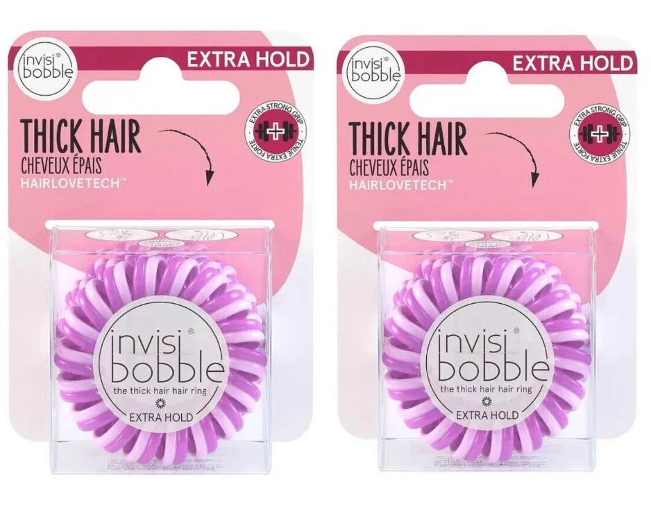 Purple 2024 hair bobbles