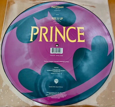 PRINCE PARTYMAN RARE LIMITED EDITION UK 12