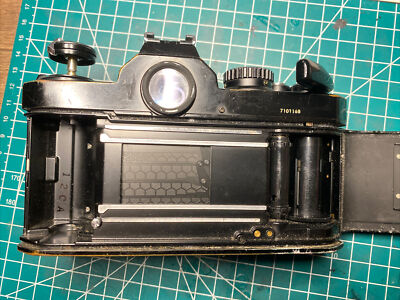 NIKON FM2 BLACK BODY ONLY - Working - Tested - Honeycomb shutter