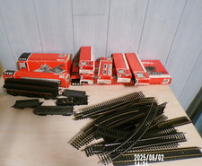 JOUEF  gros lot  wagons avec boite  + nombreux rails + transfo + accessoires  HO