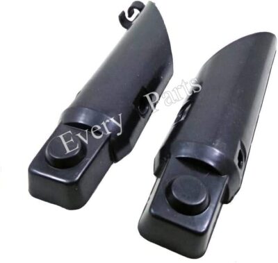 Black Fork Guard Covers For Honda CRF50 & Pit Bikes - Plastic Covers, Part PS11