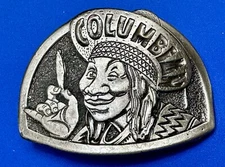 Columbian Marijuana Pot Weed Smoke Vintage The Great American Belt Buckle Co