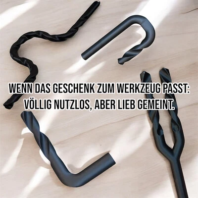 MARKENLOS Gag Drill PETG - Fun Gift for Artisans - 4 Crazy Variants