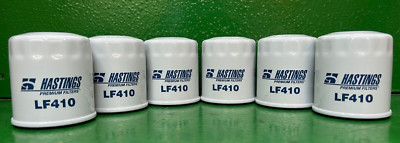 Hastings LF410 Oil Filter 6 Pack for Toyota Lexus GM Case John Deere