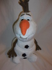 Disney Store 17" Frozen Olaf Snowman Plush Soft Toy Stuffed Animal