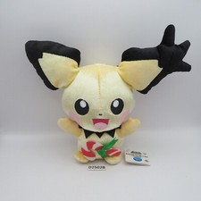 Pichu D2502B Pokemon Christmas Shiny Banpresto 2009 Plush 8" Toy Doll japan