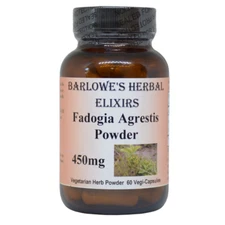 Fadogia Agrestis Powder |450mg per capsule  | 60 Veggie Capsules | Stearate Free