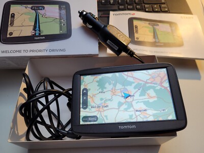 Navi TomTom Start 52 Europe. 5'' Display, 12,7cm, Free LTM, TMC, schwarz