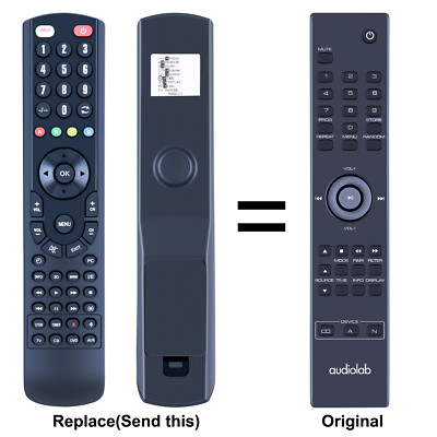Replacement Remote Control For audiolab 6000CDT Dedicated CD Transport