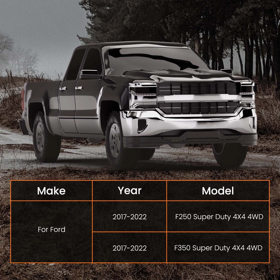 Adjustable Front Track Bar 1.5-8" Lift for Ford F250 F350 Super Duty 2017-22 4WD - Image 4 of 4