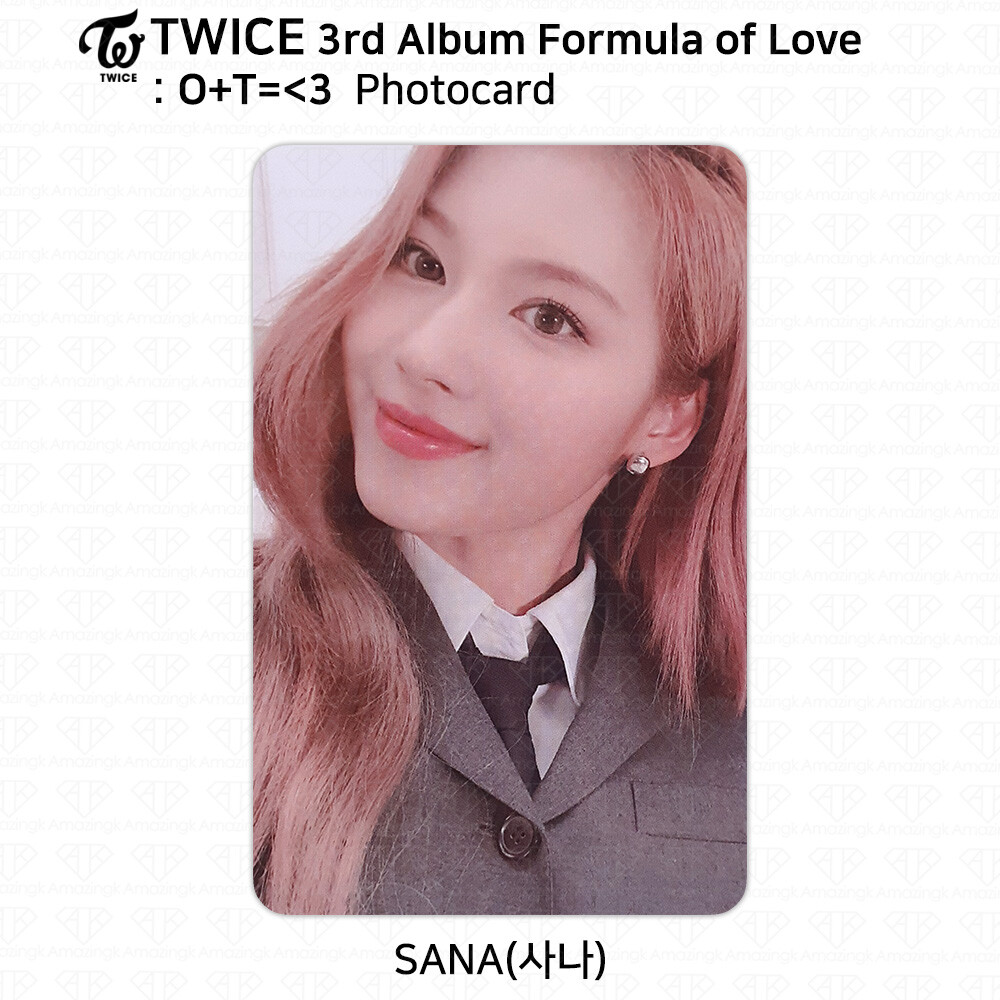 Waste(twice) - TWICE サナ formula of love  コンプ Sana Official Break Scratch Card Twice 3rd Album Formula of