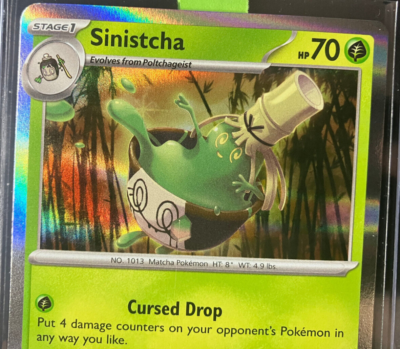 PACK FRESH - ERROR/MISPRINT - HOLO - Print Line Error - Sinistcha