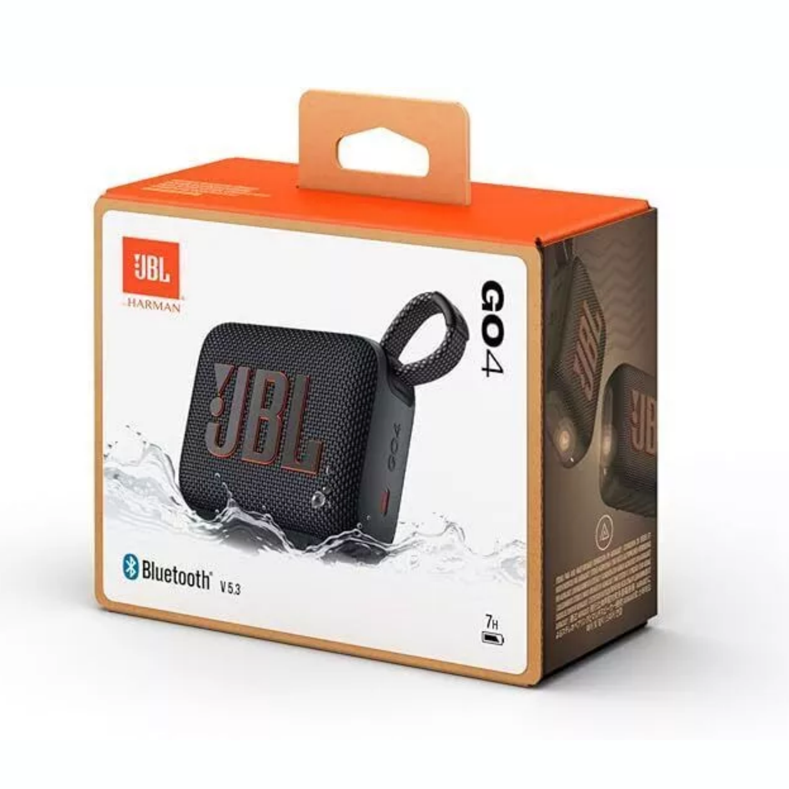 JBL GO4 Portable Speaker System Bluetooth Waterproof Speaker- Black New in Box-image