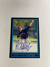 Atlanta Braves BRETT OBERHOLTZER Signed Card