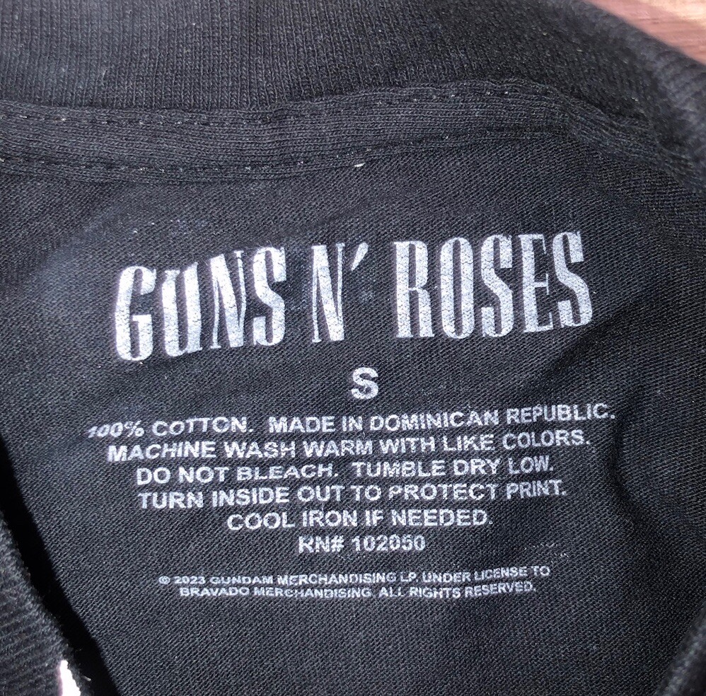 Guns N'Roses T Shirt S Appetite For Destruction Robert Williams