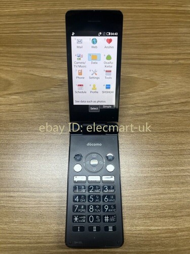 SHARP SH-02L AQUOS KEITAI 2 JAPAN ANDROID FLIP PHONE BLACK UNLOCKED - Picture 17 of 18