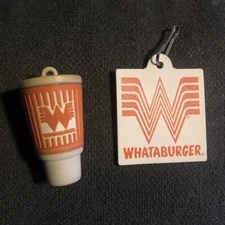 Whataburger Cup Keychain Whataburger Keychain