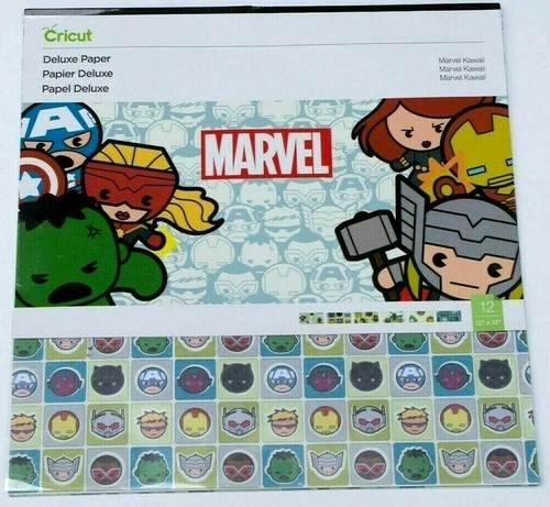Marvel Cricut Deluxe Paper Kawaii 12 X 12 Thor Hulk Iron Man Scrapbooking Ebay Marvel Cricut Deluxe Paper Kawaii 12 X 12 Thor Hulk Iron Man Scrapbooking Ebay