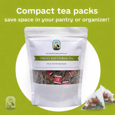 Chicory Gardenia Natural Tea 30 Bags Liver Detox Kidney Support Vitals Herb