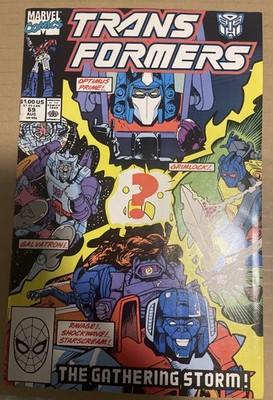 Transformers #69 F/VF (Marvel 1990) Low Print Run