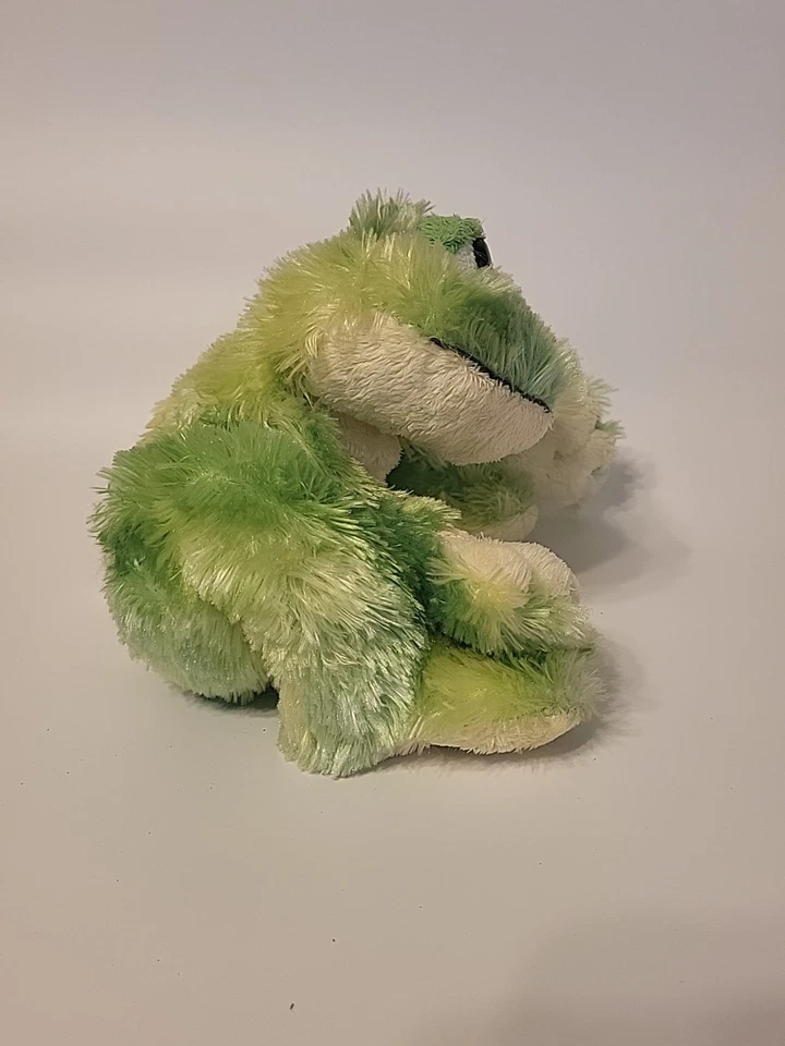 Ganz Webkinz Tie Dye Frog Green Stuffed Animal HM162 Plush Toy No Code - Image 4 of 4