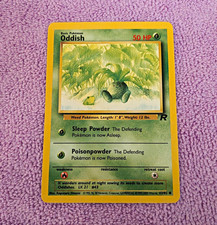 Wizards of the Coast Team Rocket Oddish 63/82 English 50HP Common Unlimited
