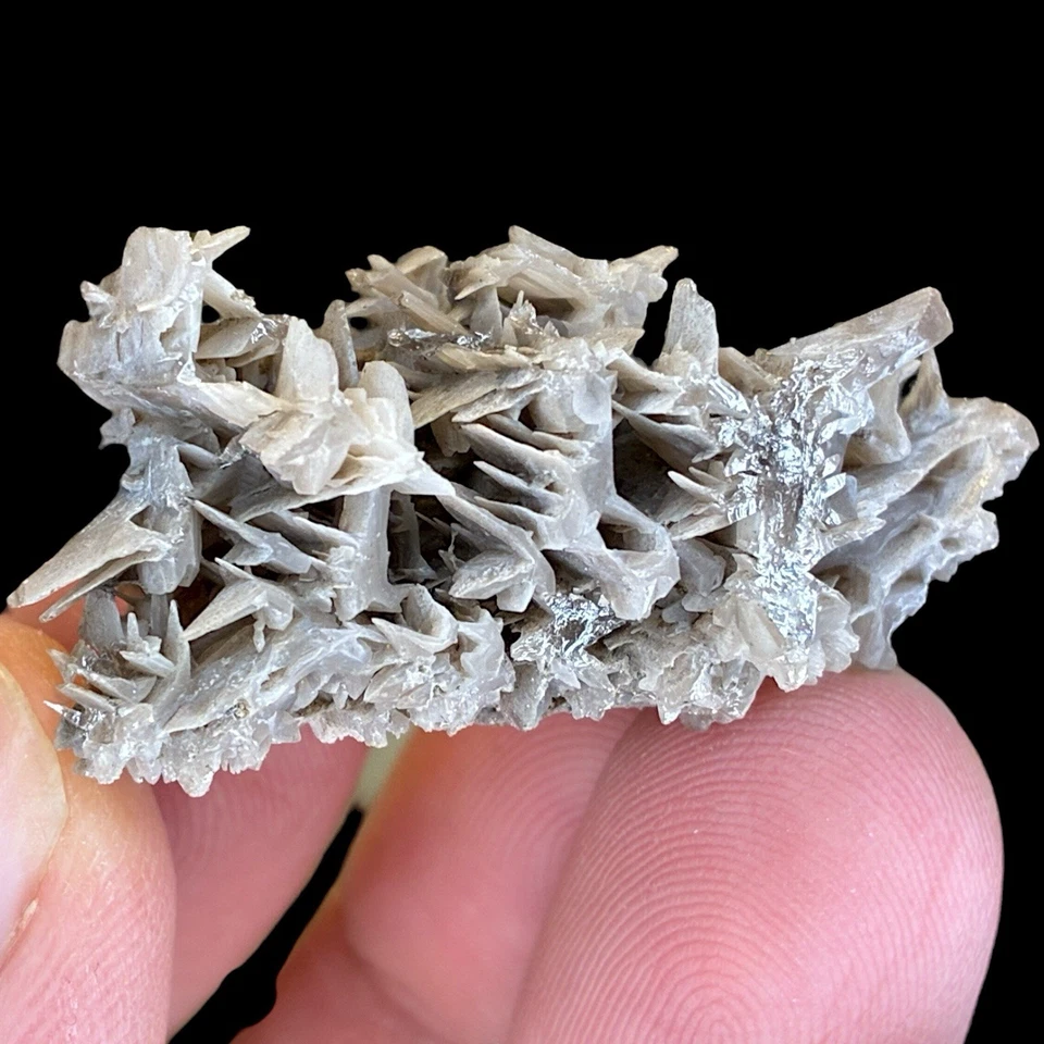 Natural Cerussite Crystal cluster with Wulfenite, Raw rare mineral specimen, Gem - Image 3 of 4