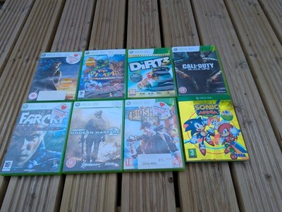 Xbox Spielepaket Call of Duty, Dirt, Forza, Family Guy 