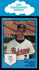 Terry Collins 1989 ProCards Triple A #1668 Buffalo Bisons Baseball Card