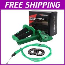 Universal 7/8" Throttle Grips and Cable for Dirt/Pit Bikes - Lightweight Design