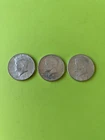 3 Super Nice 1964 90% Silver U.S. Kennedy Half Dollars-Great Price
