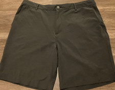 FAHERTY ALL DAY PERFORMANCE STRETCH SHORTS 9 INSEAM MENS 38 CHARCOAL GREY