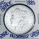 1885 MORGAN SILVER DOLLAR AUTHENTIC HI GRADE U.S MINT COIN FREE SHIPPING 4938